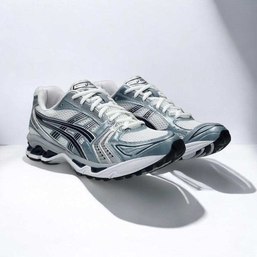 Kayano 14 White Fjord Grey