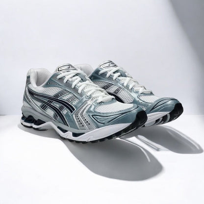 Kayano 14 White Fjord Grey