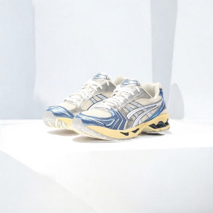 Kayano 14 Crème Bleu Métallique