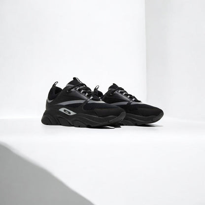 B22 noir/argenté