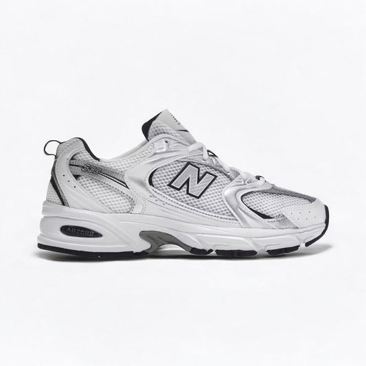 530 White Silver Navy