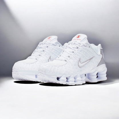 Shox TL White Metallic Silver
